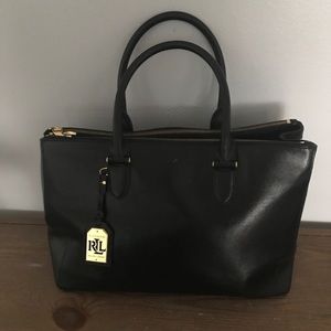 Lauren Ralph Lauren Newbury Large Satchel.
